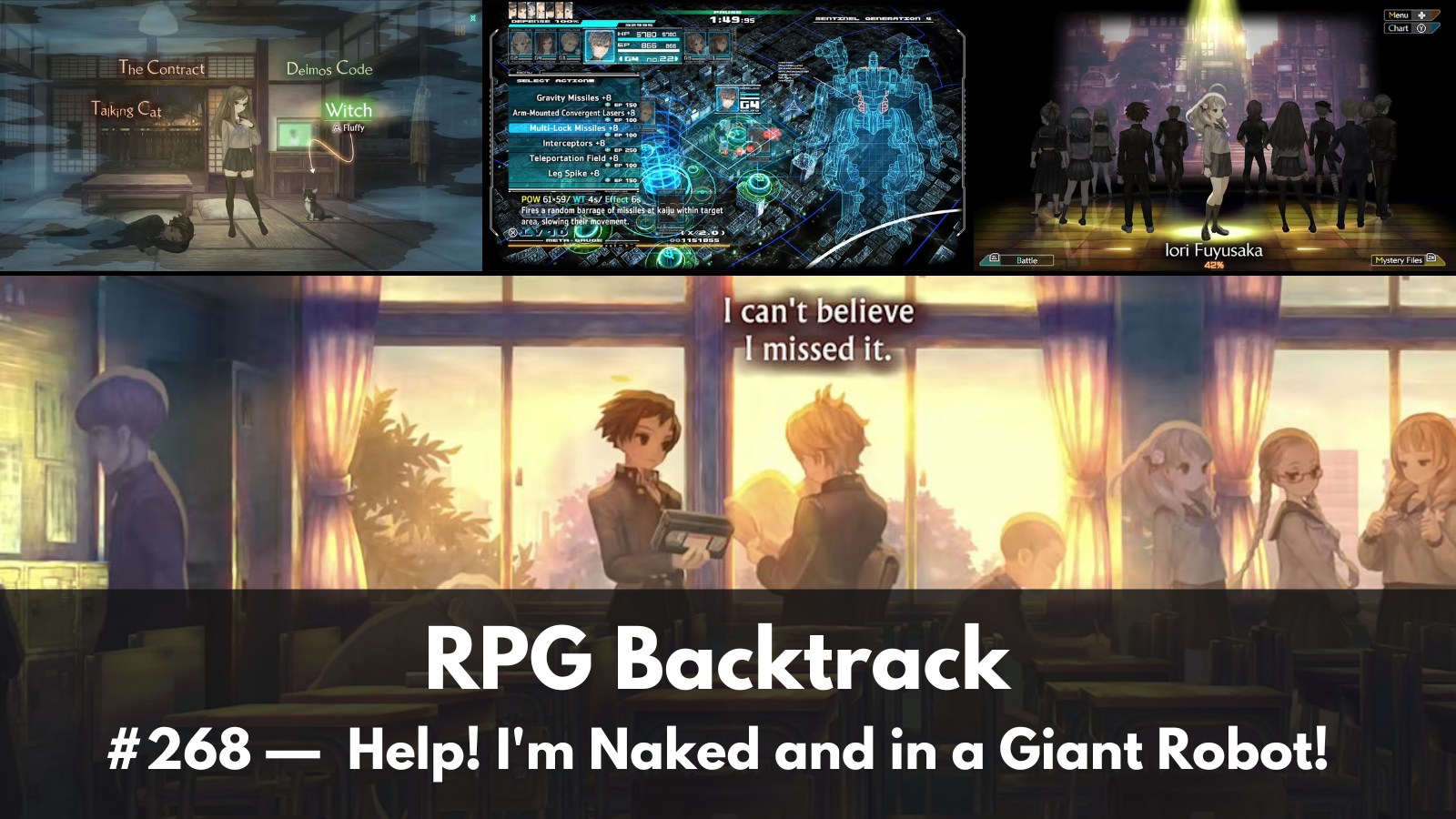 Rpg Backtrack Help I M Naked And In A Giant Robot Rpgamer