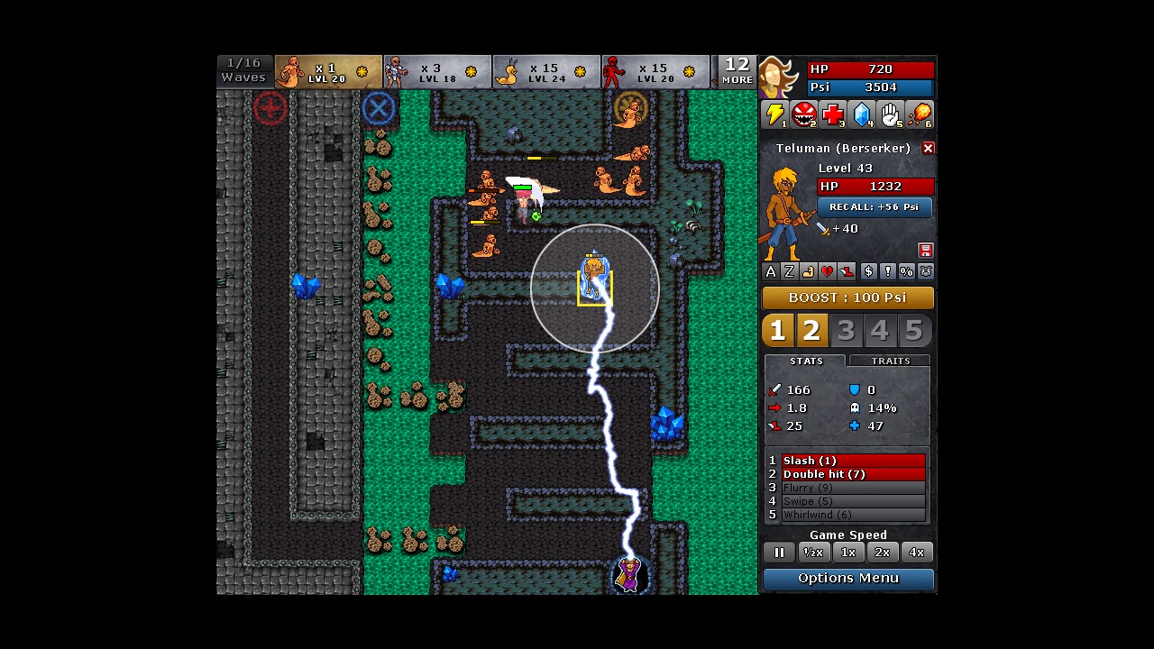 Defender's Quest looks retro-amazing and is out now; Tower Defense meets RPG