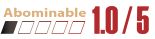 'Abominable' -- 1.0/5