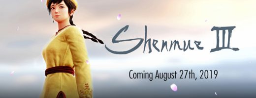 Shenmue III Set for Next August, Shenmue I & II Remaster Out Now