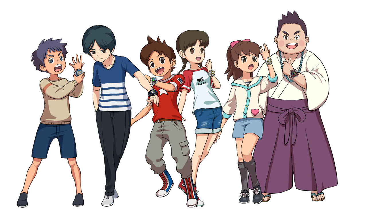 Personnages yokai watch