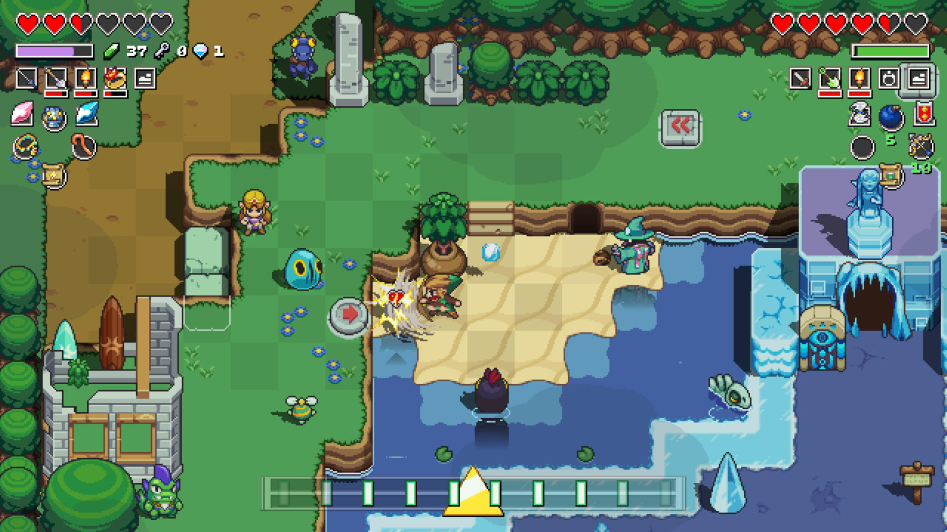 Cadence Of Hyrule Review RPGamer