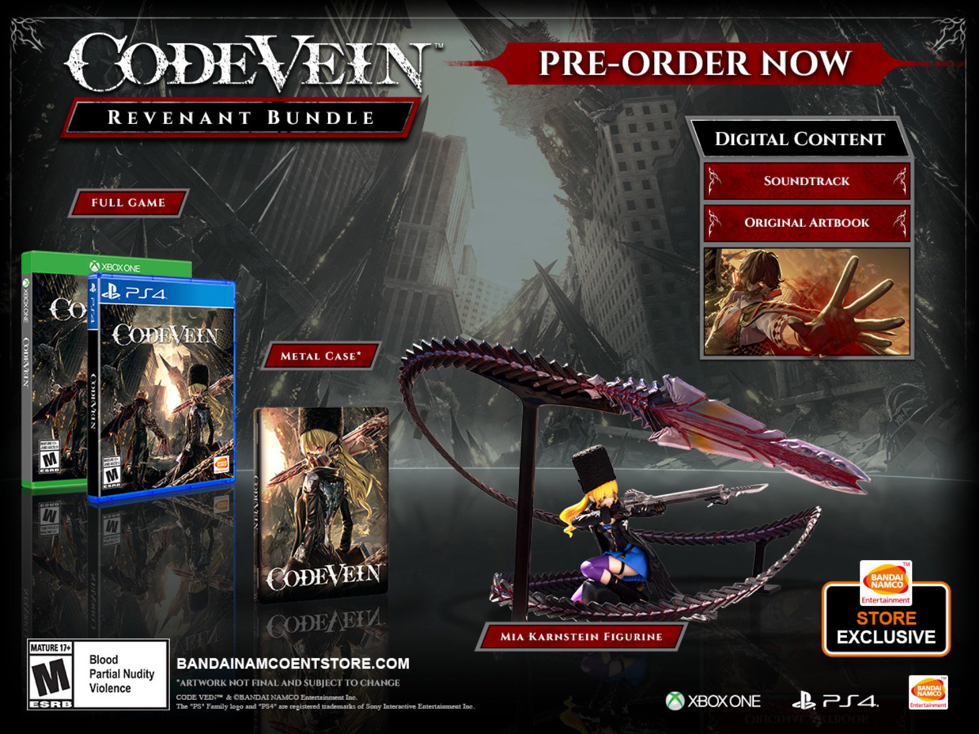 Revenant → [Code Vein] *UPDATED*