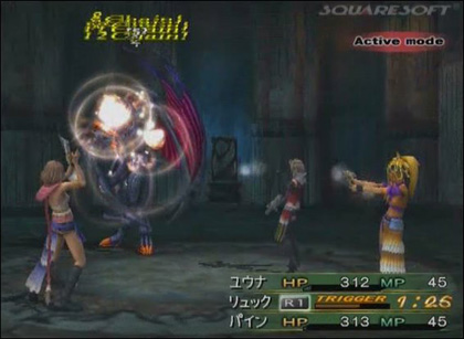 Final Fantasy X-2  (PS2) Gameplay 