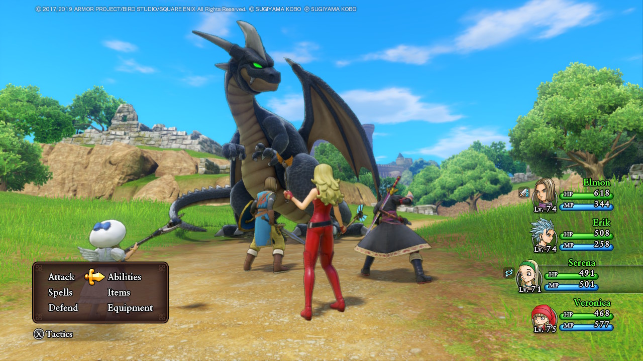 dragon quest xi echoes of an elusive age switch