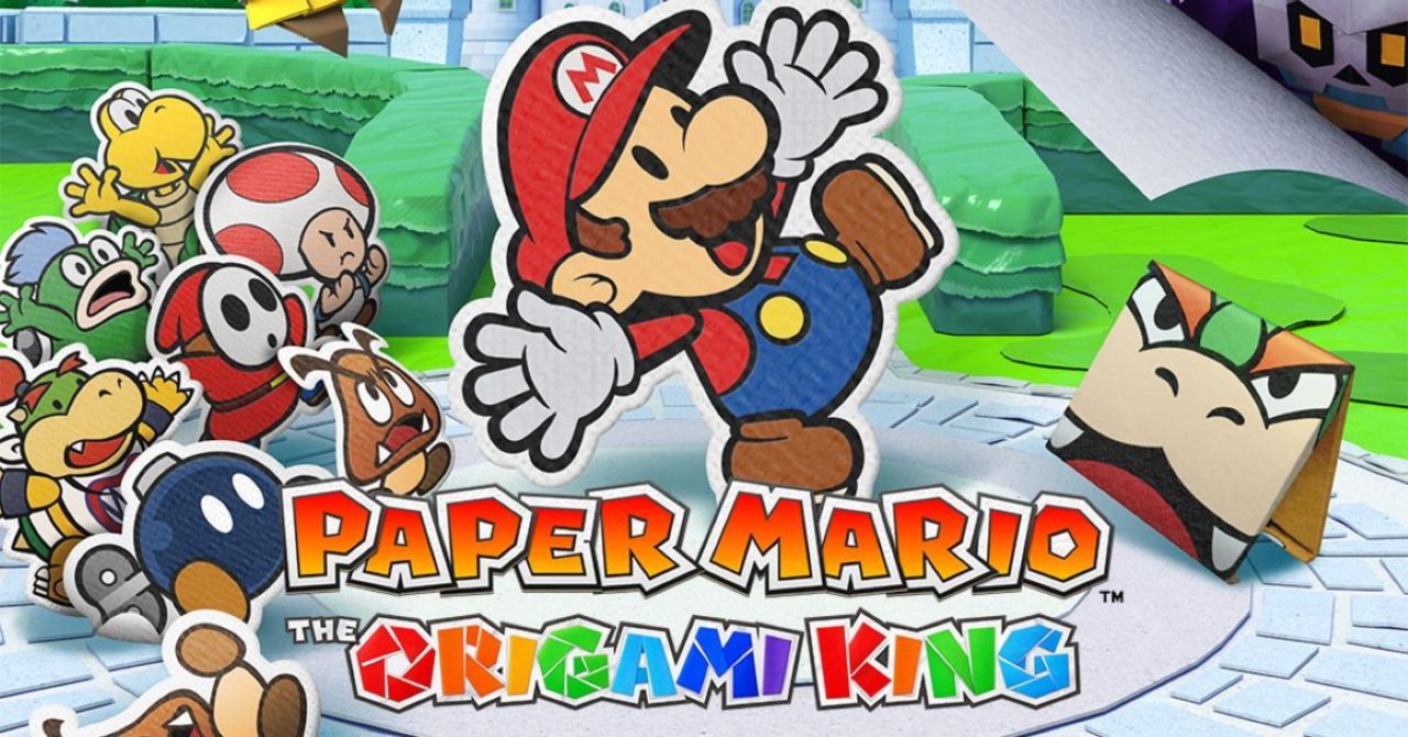 paper mario origami king pins