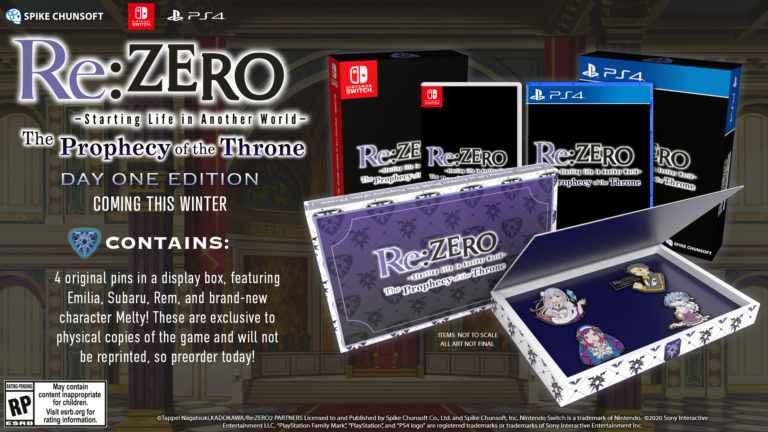 Re Zero The Prophecy of the Throne PS4 Review