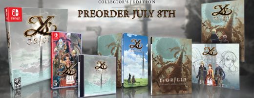 Ys Origin Coming to Switch