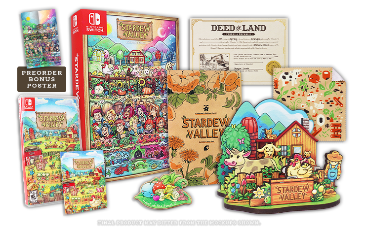 Stardew Valley Has Been Finalized on Nintendo Switch