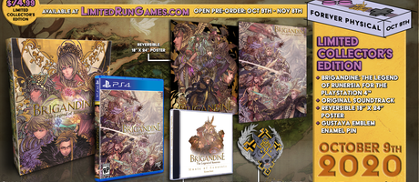 Brigandine: The Legend of Runersia PS4 Physical Edition Details Announced