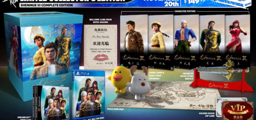 Shenmue III Complete Edition Announced for PS4