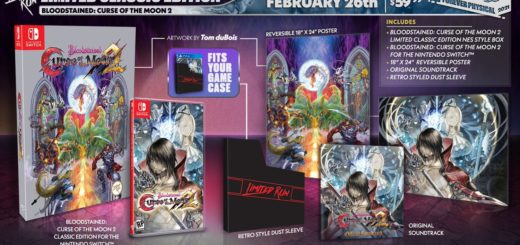 Bloodstained: Curse of the Moon 2 Limited Run Games Orders Open Next Week