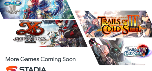 Ys, Trails of Cold Steel Games Coming to Stadia