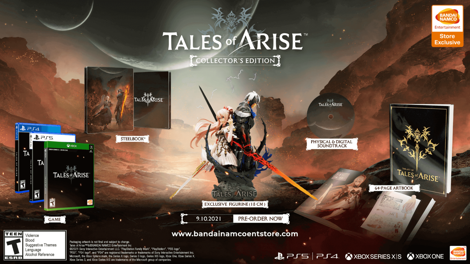 Tales of arise системные требования