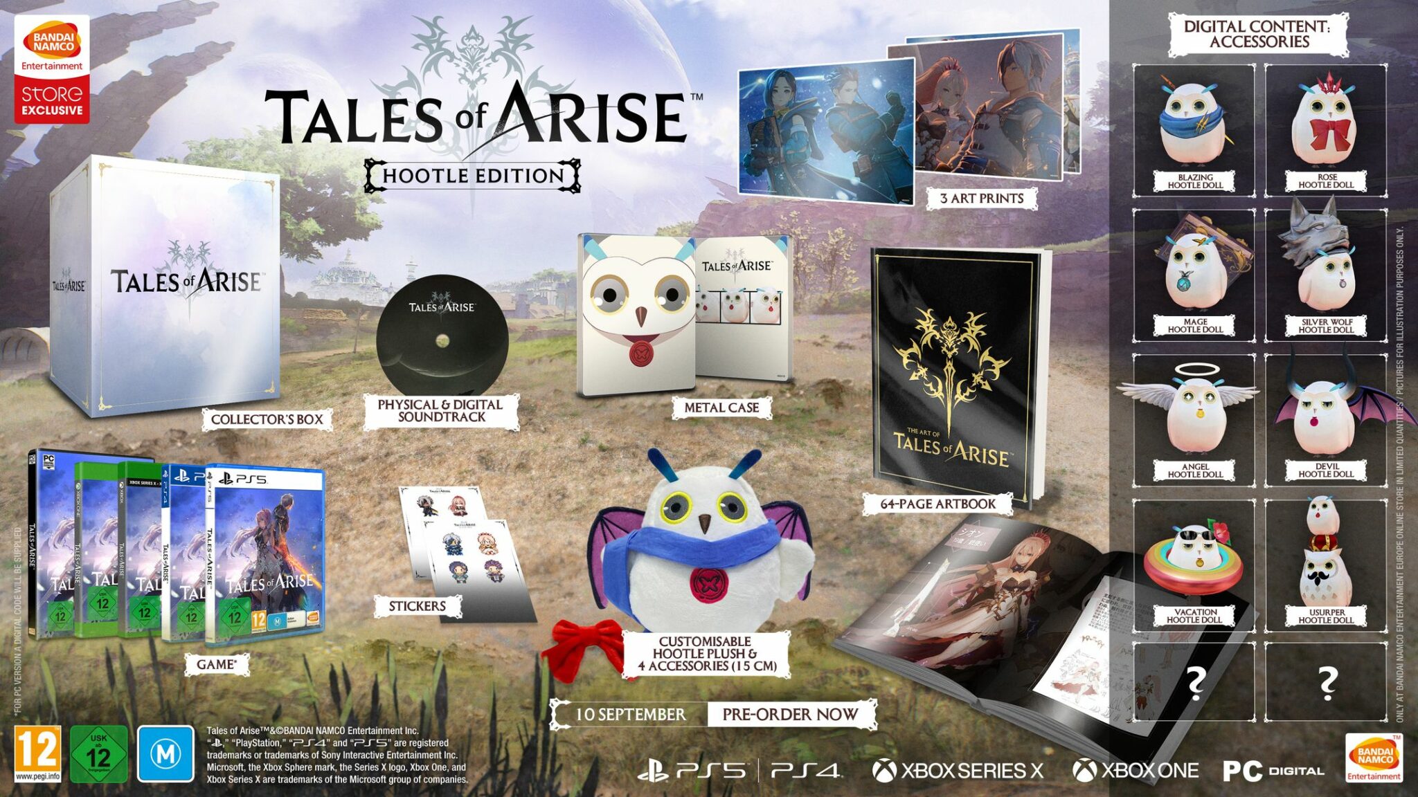 tales of arise commodity items