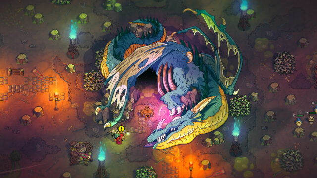 Into the belly of a dragon.