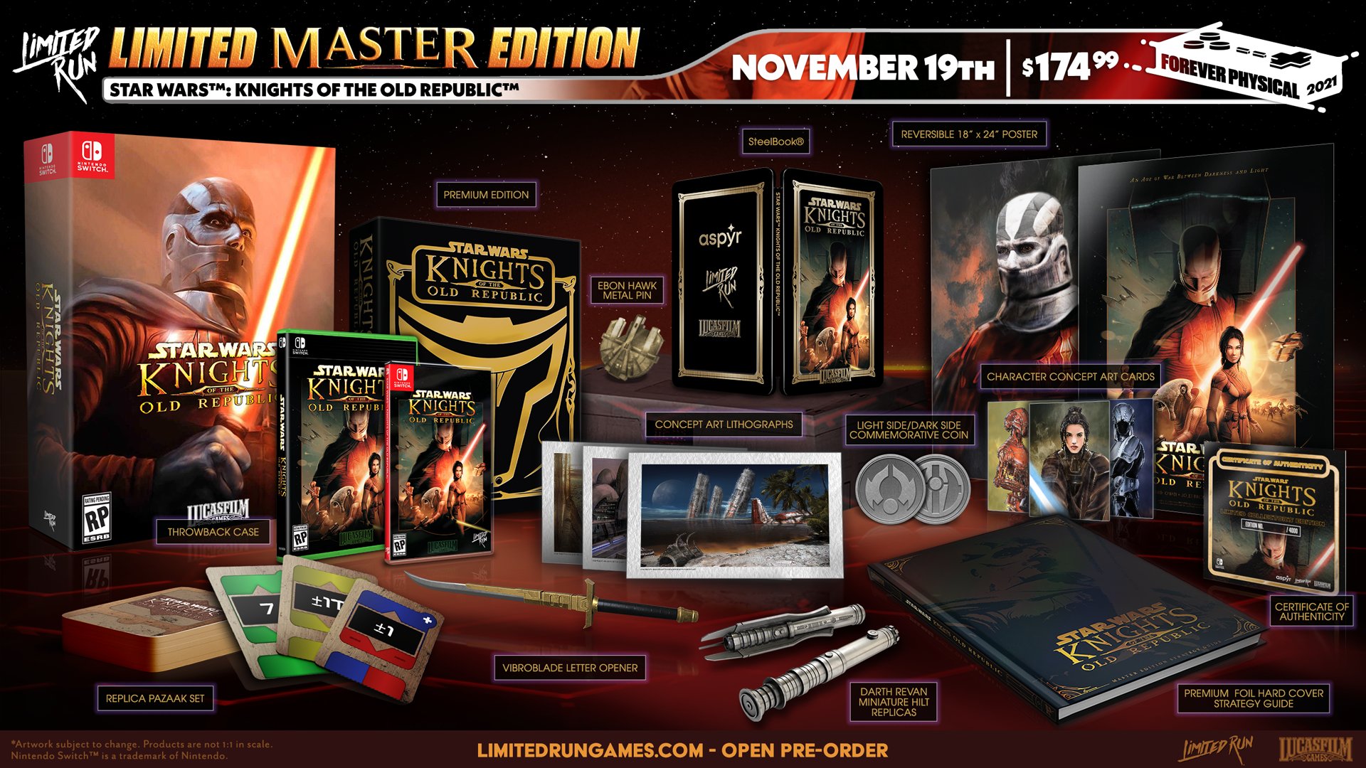 Star Wars: Knights of the Old Republic Limited Run Games Release Announced  - RPGamer