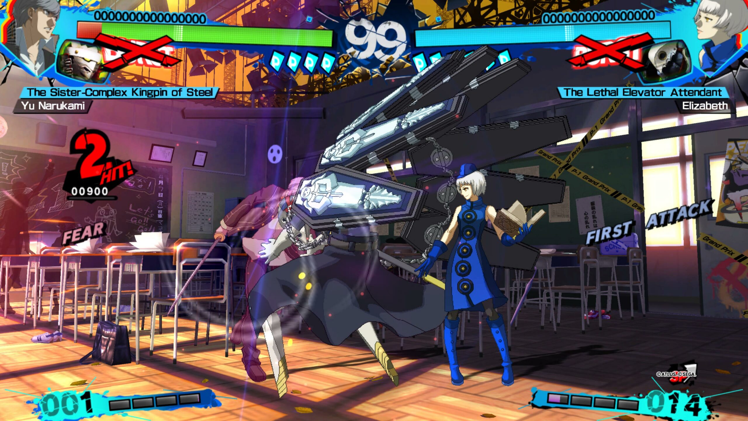 Persona 4 Arena Ultimax - New 2D anime fighting game welcomes