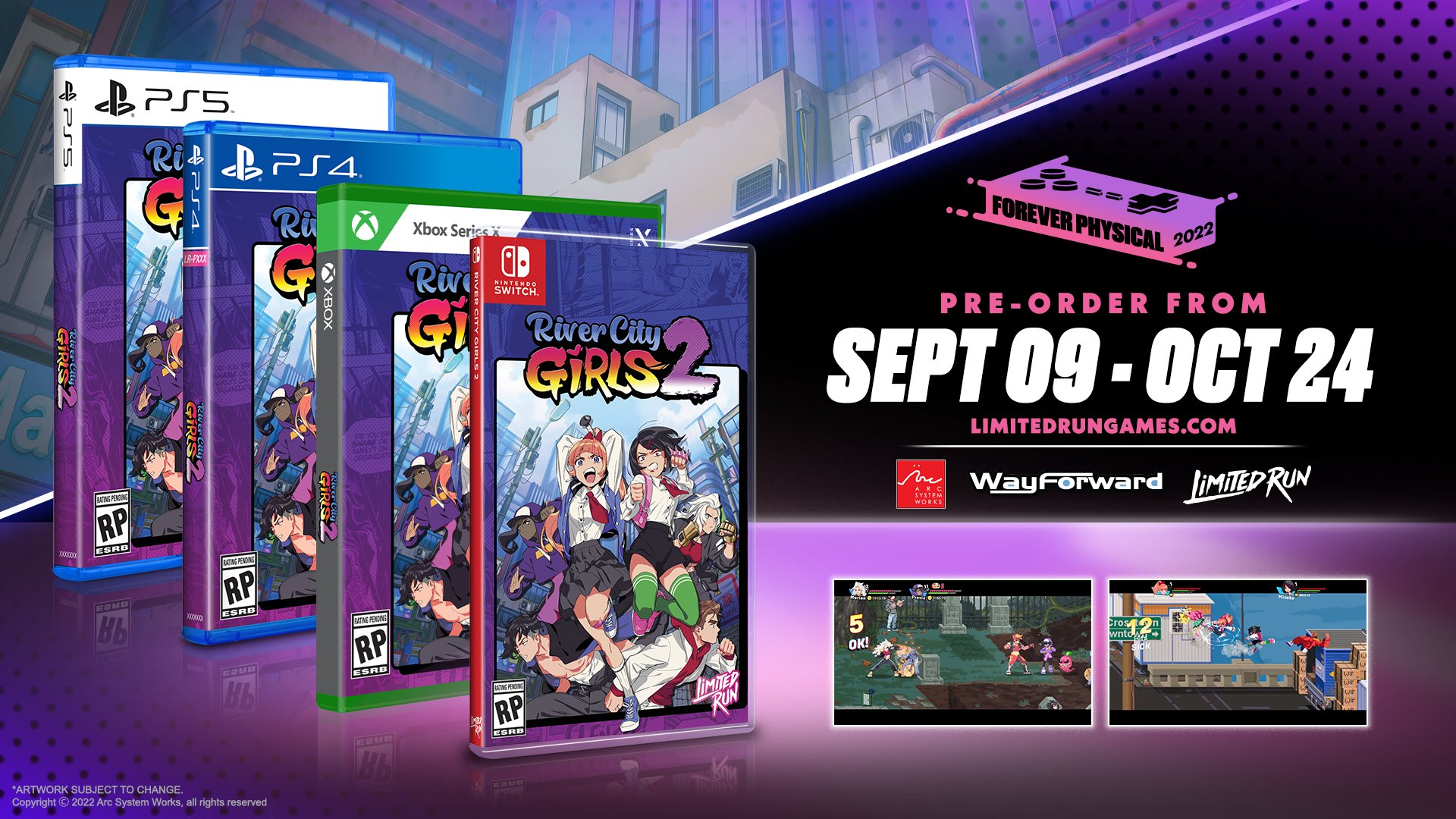 River city store girls physical switch