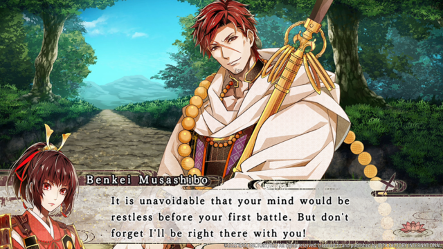 Benkei is the perfect himbo husbando.