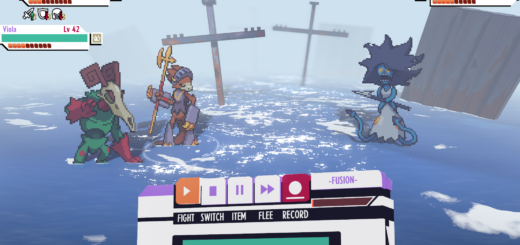 Cassette Beasts Playing on PC in April