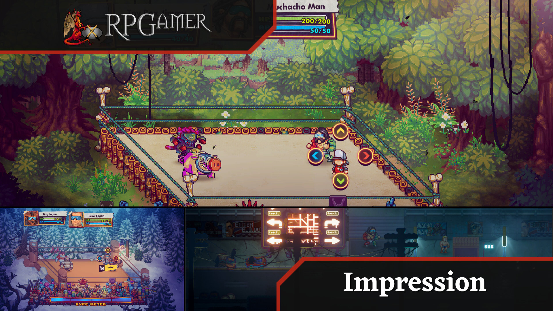 WrestleQuest Hands-On Impressions: An Imaginative RPG