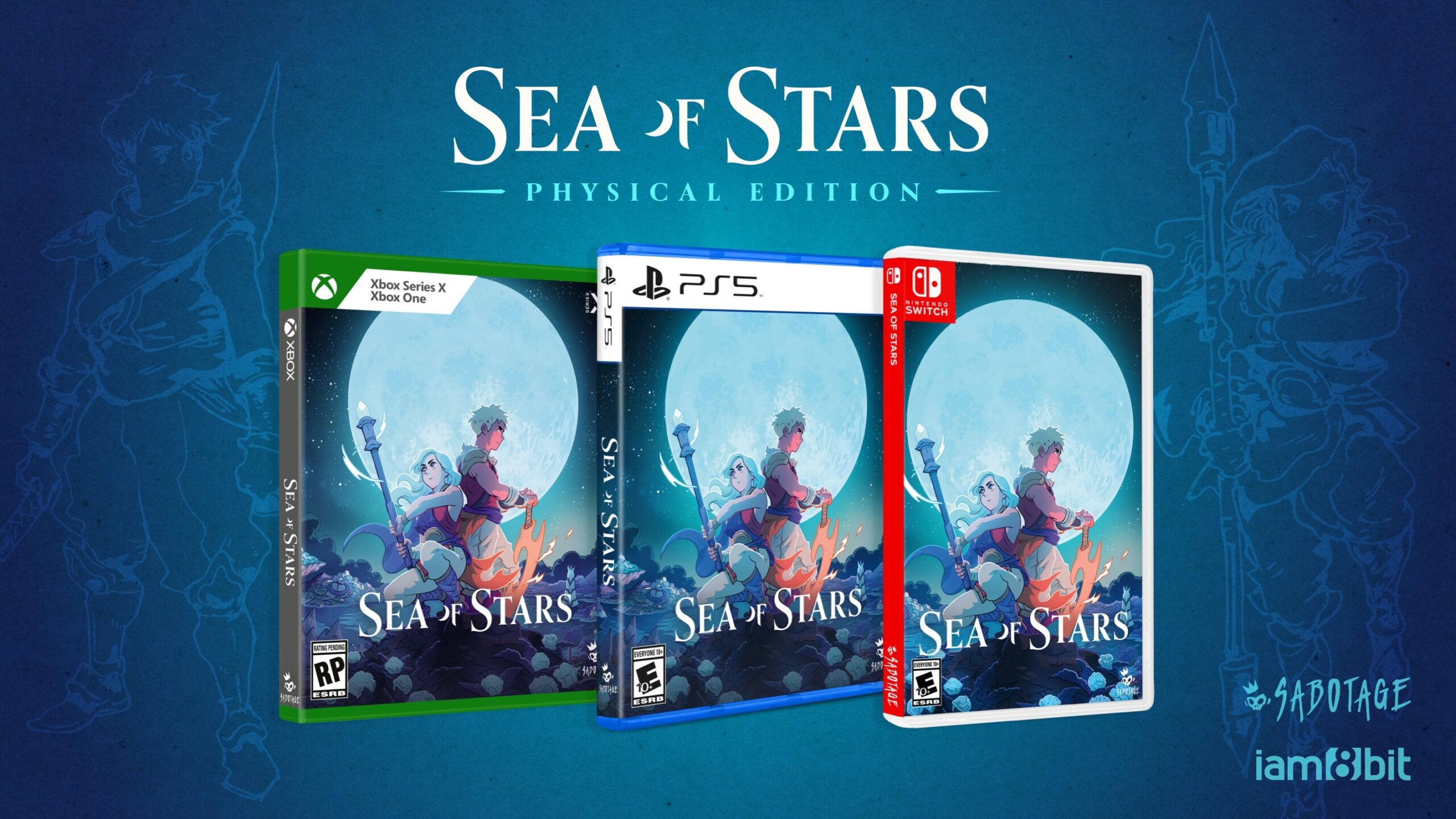 Sea of Stars Physical Release for the Switch With Multi-language on  December 7