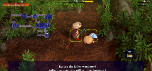 Latest Shiren the Wanderer Title Details Rescues, Parallel Play