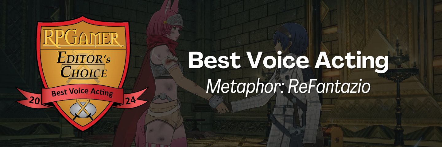 2024 Best Voice Acting -- Metaphor: ReFantazio