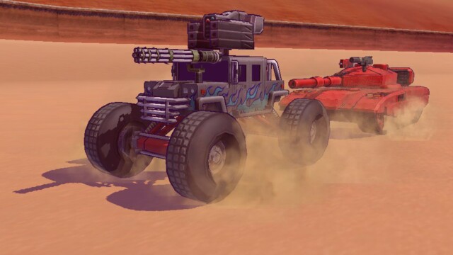 Assembling a fleet of armored vehicles should have been a highlight of the game.