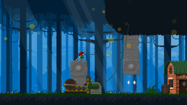 Abilities can also be used to solve puzzles and open new paths.