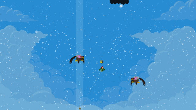 Abilities can be used to fly - but mind the quickly depleting energy bar.