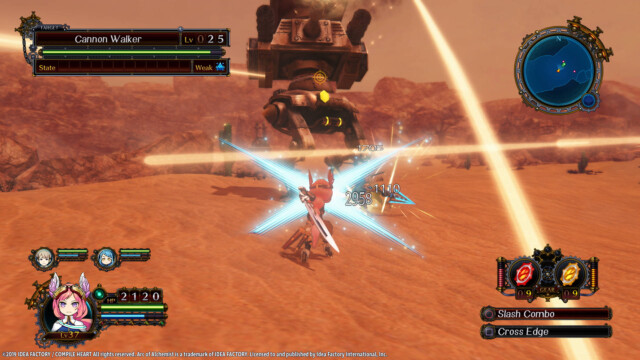 The hack-and-slash combat is mind-numbing with player skill having little to do in determining victory.