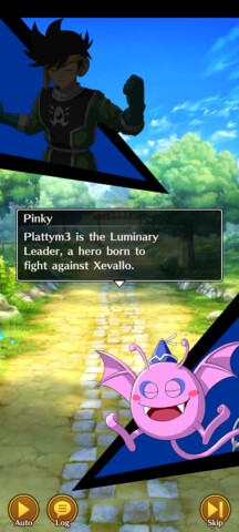 Your player character is the Luminary Leader. Leader
