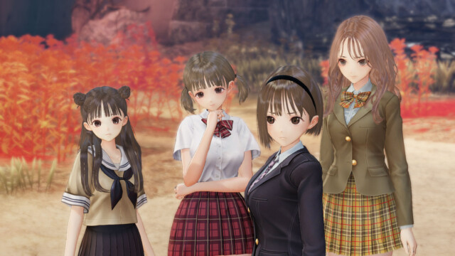 The starting quartet.
