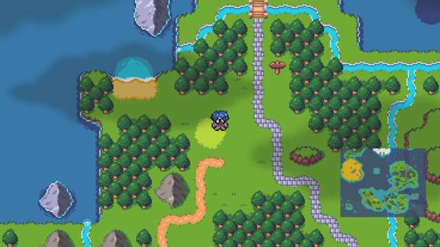 Nostalgic world maps and other JRPG staples