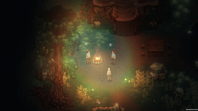 Tales told 'round the fire's friendly flame