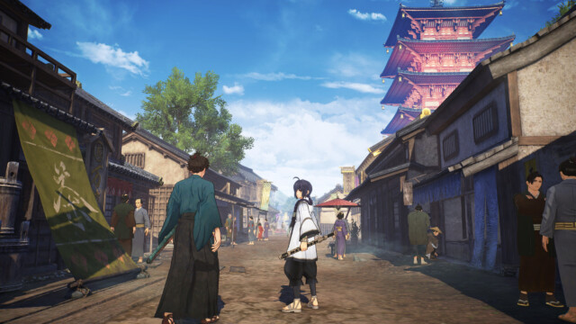 Players get to visit plenty of different parts of historical Edo.