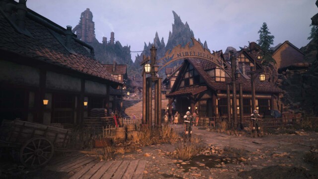 Towns, villages, and even dungeons are gorgeous.