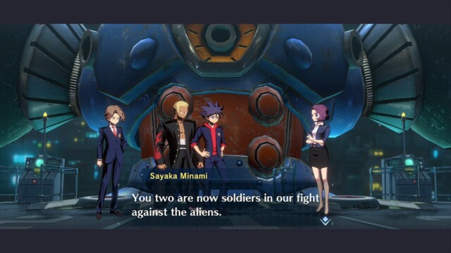 Yet another set of high school students being forced to pilot giant robots.