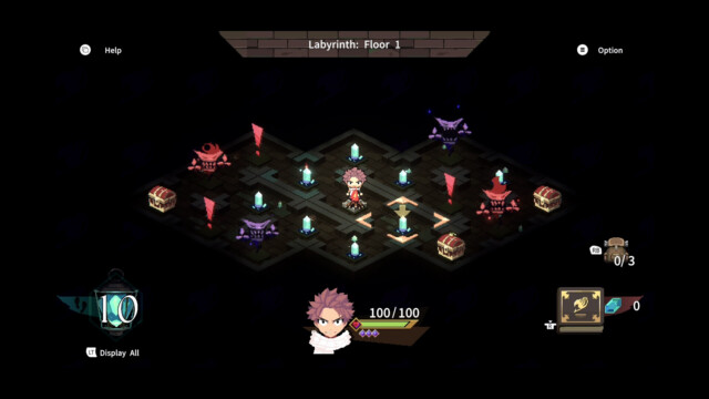 The dungeons are a bit lacking in variety.