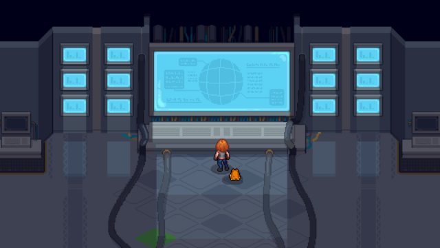 Mirai's mysterious past and her connection to the abandoned high-tech facilities on the island are two of the game's central mysteries.