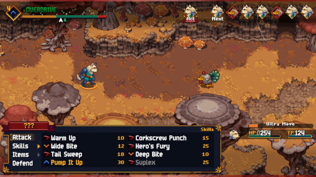 Ashes of Elrant's combat is a familiar beast, with the addition of a literal beast to the battle party.