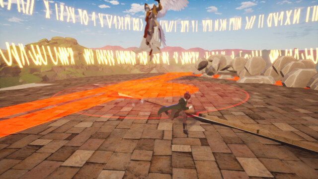 Archangel Gabriel will try to kill you in this game.