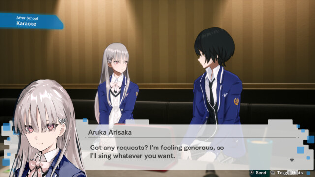 Players can build relationships with fellow SSS members.