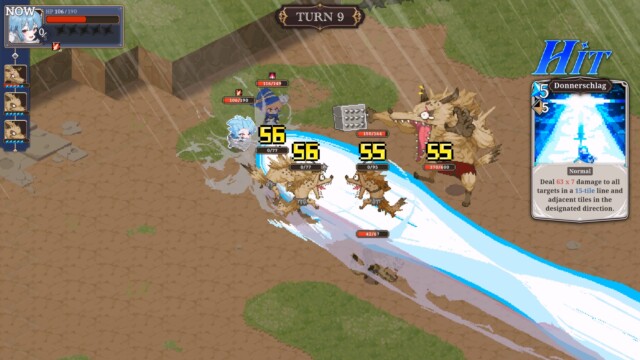 Characters have access to some amazing abilities that can mow down many targets at once.